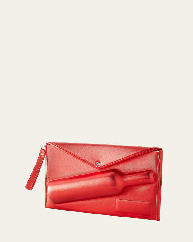 Wine Bottle Carrying Clutch Bag